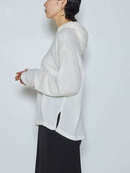 【予約販売】CHIGNON シャギーストライプフーディ－ 8865-388GL