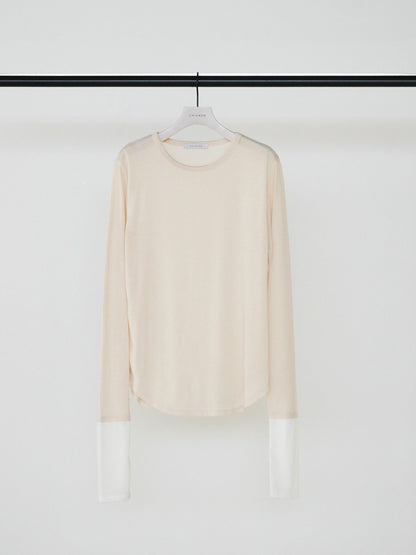 【予約販売】CHIGNON ロングスリーブレイヤードTEE 8965-437KK