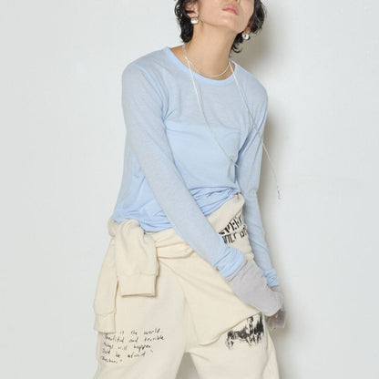 【予約販売】CHIGNON ロングスリーブレイヤードTEE 8965-437KK