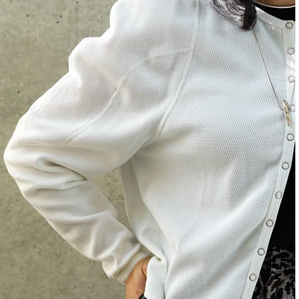 RUMBLE RED Thermal Cardigan
