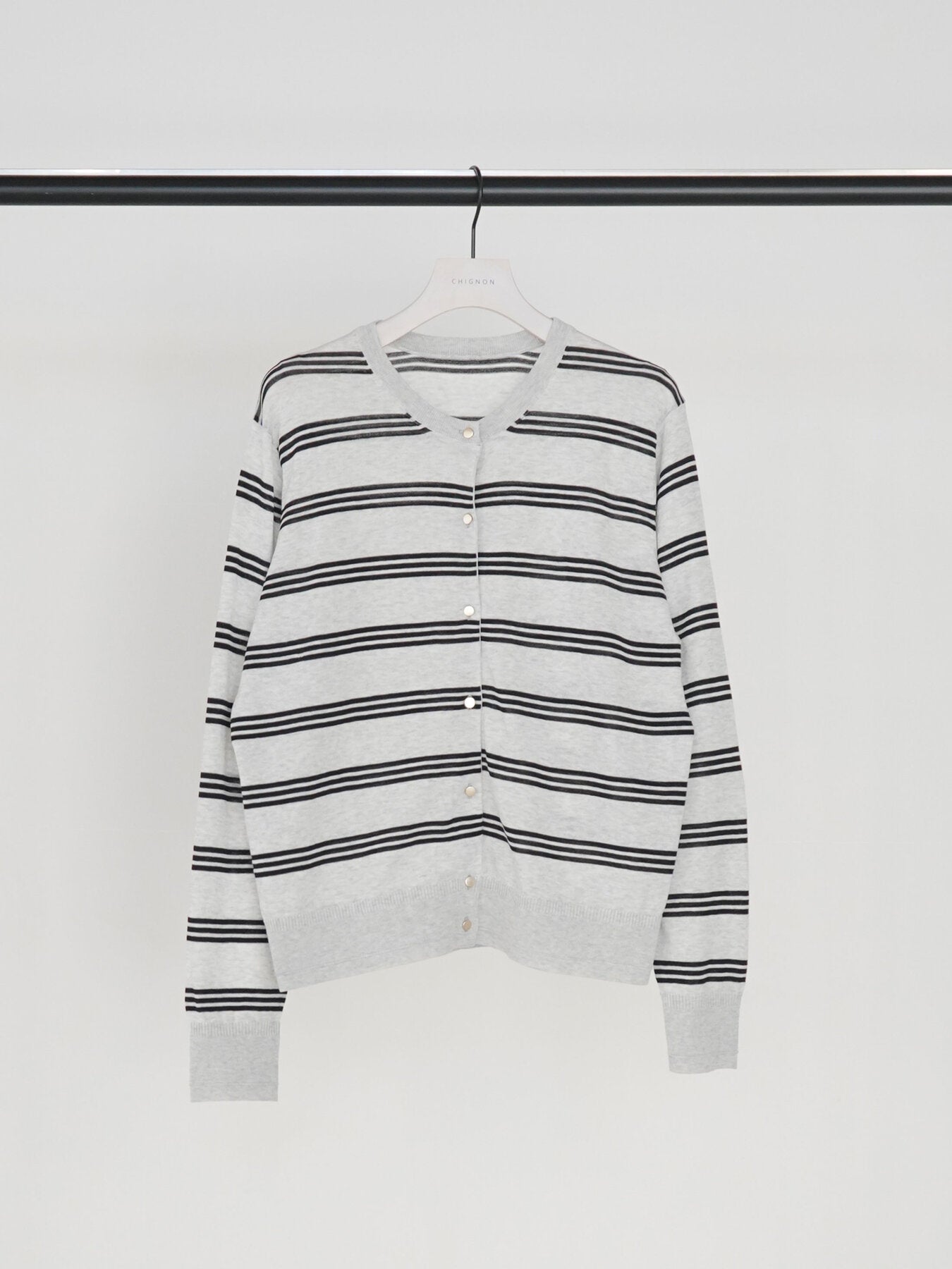 【予約販売】CHIGNON ミニマルクルーネックＣＤトップス 9263-694GS