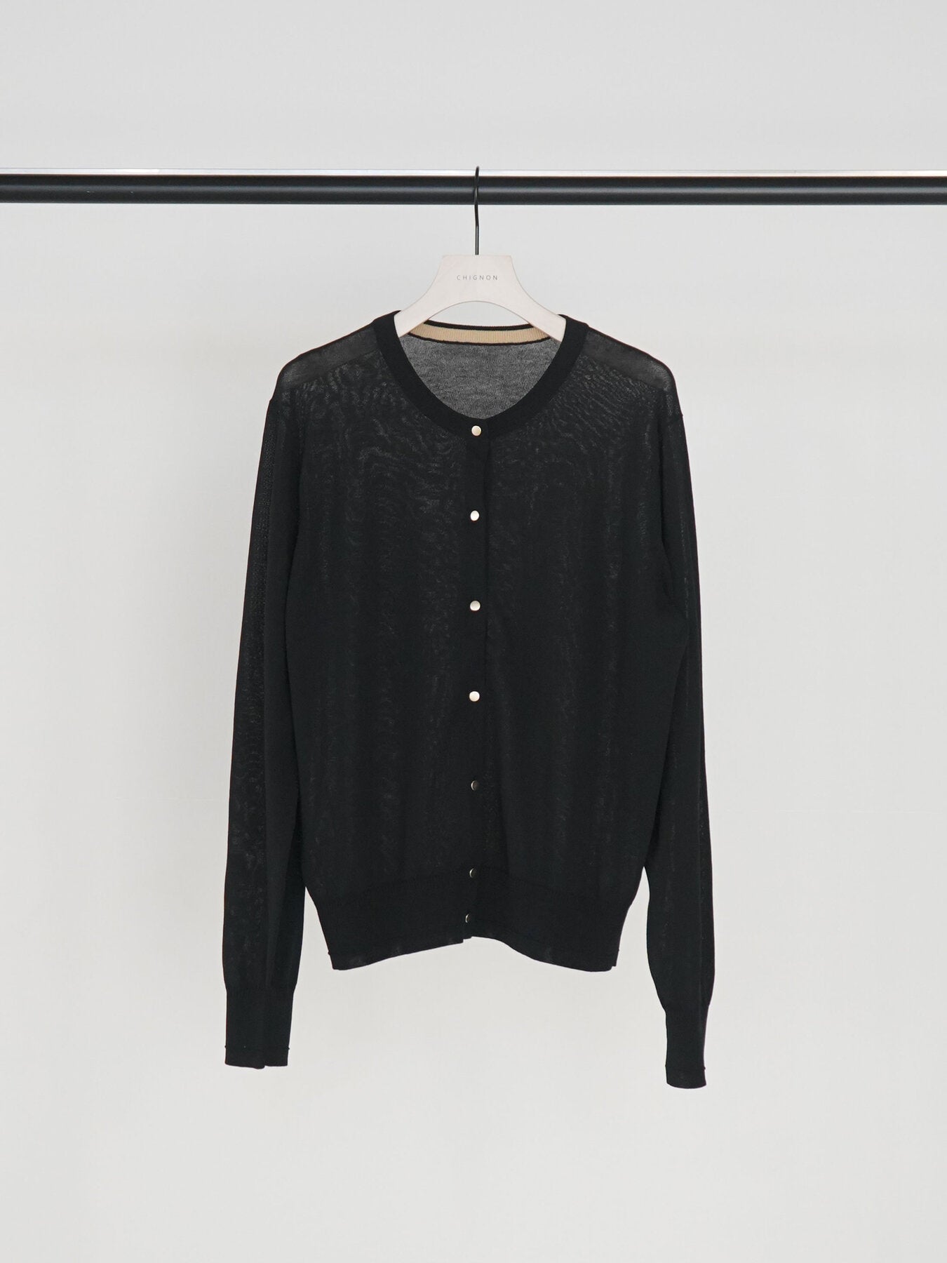 【予約販売】CHIGNON ミニマルクルーネックＣＤトップス 9263-694GS