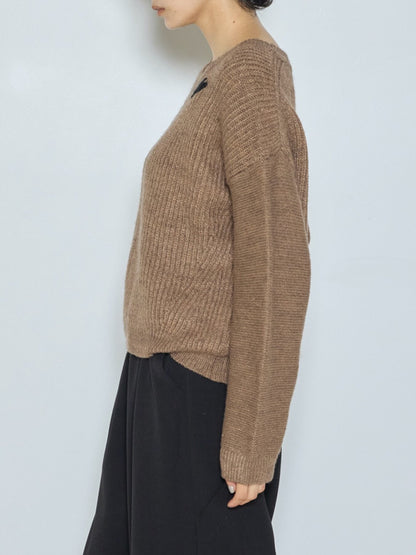 【予約販売】CHIGNON カタアゼチャームニットPO 9265-405DP