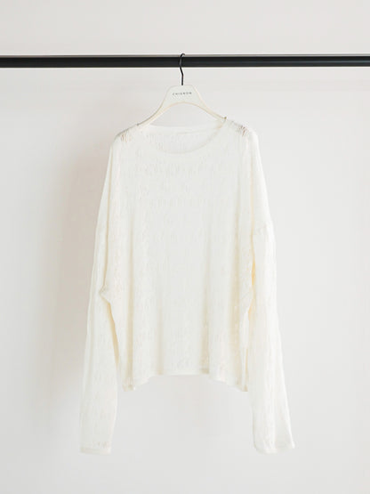 【予約販売】CHIGNON クラッシュドットニット 9561-088GS