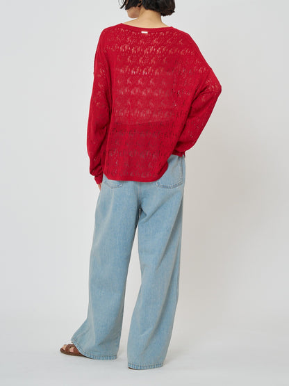 【予約販売】CHIGNON クラッシュドットニット 9561-088GS