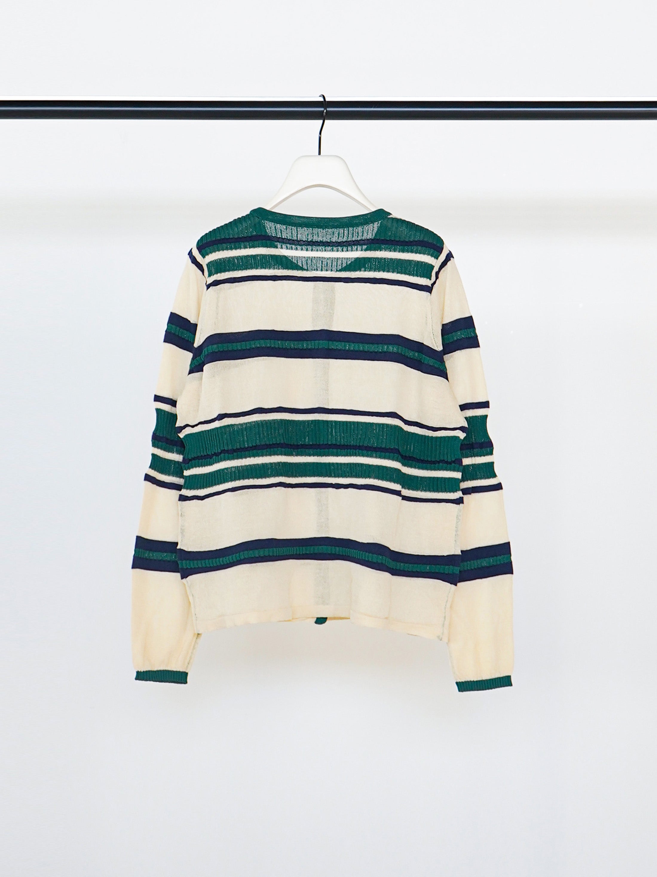 【予約販売】CHIGNON マルチボーダーカーディガン 9561-090GS