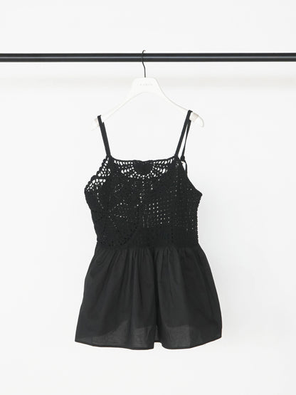 CHIGNON モチーフニットキャミソール 9562-391DP