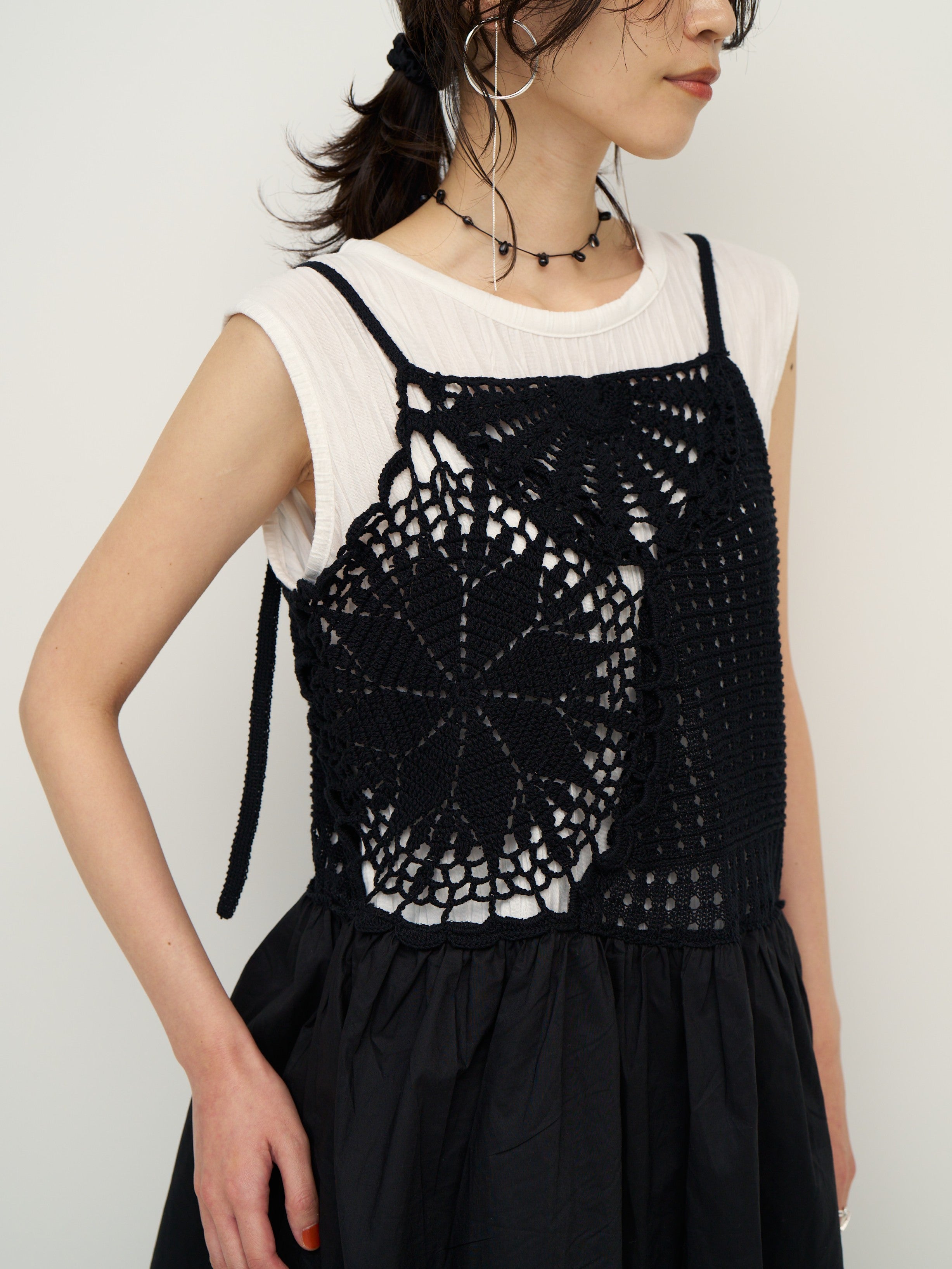 CHIGNON モチーフニットキャミソール 9562-391DP