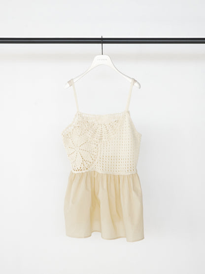 CHIGNON モチーフニットキャミソール 9562-391DP