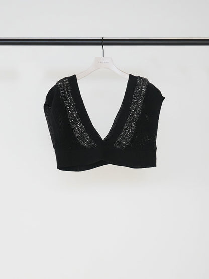 【予約販売】CHIGNON ヘアピンレースドッキングベスト 9563-691DP