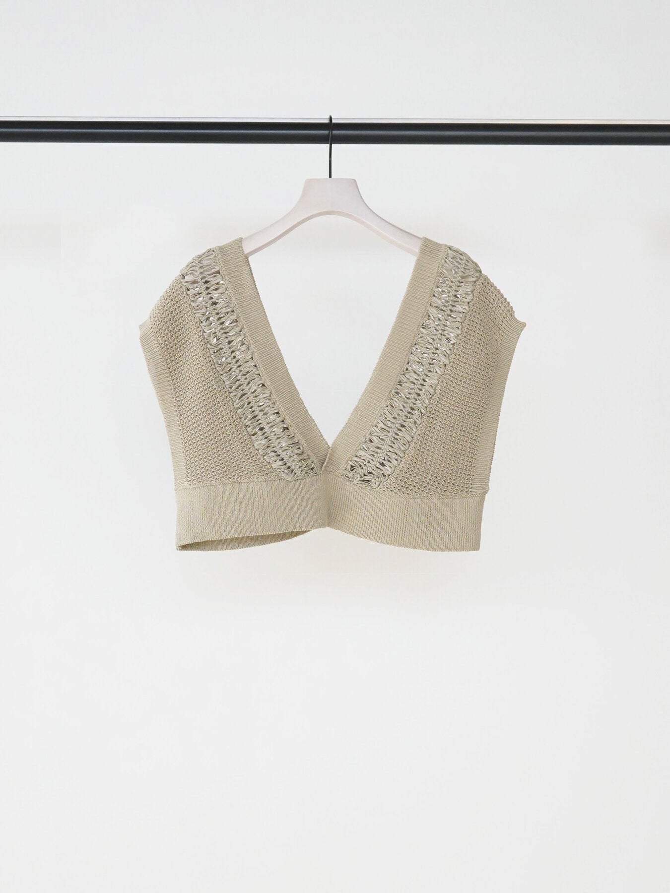 【予約販売】CHIGNON ヘアピンレースドッキングベスト 9563-691DP