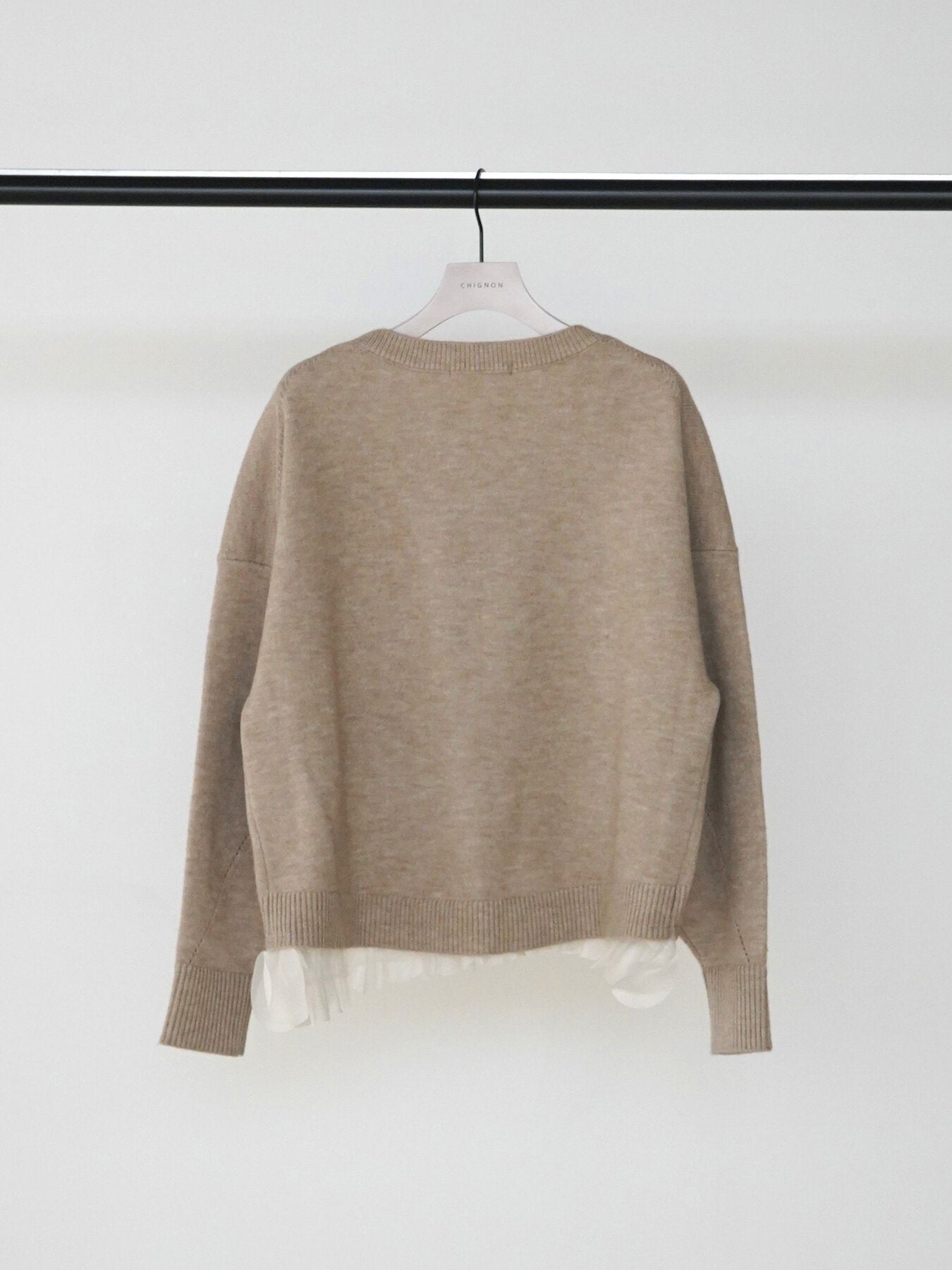 【予約販売】CHIGNON サークルヘムニットPO 9565-415JR