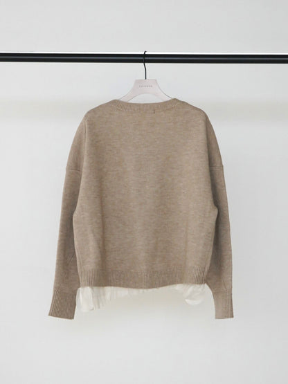 【予約販売】CHIGNON サークルヘムニットPO 9565-415JR
