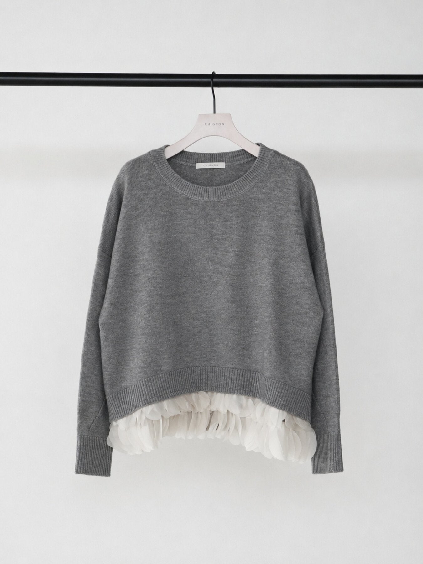 【予約販売】CHIGNON サークルヘムニットPO 9565-415JR
