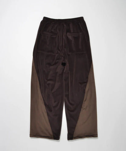 SUPERTHANKS Velour Panel Wide Pants CS02