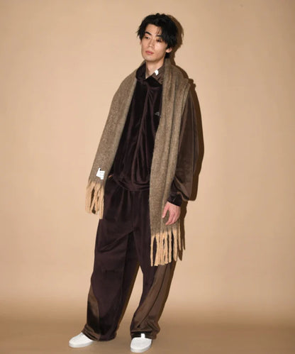 SUPERTHANKS Velour Panel Wide Pants CS02