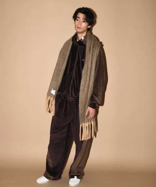 SUPERTHANKS Velour Panel Wide Pants CS02