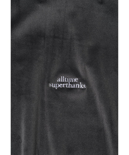 SUPERTHANKS Velour Short Hoodie CS03
