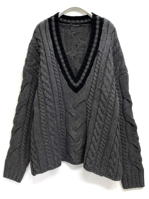 CHIGNON レディース チルデンニット – RUKA