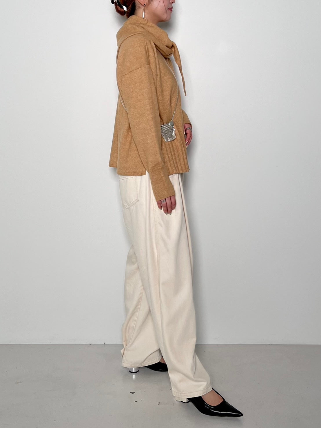 CHIGNON サンカクストールニット 9855-297JR