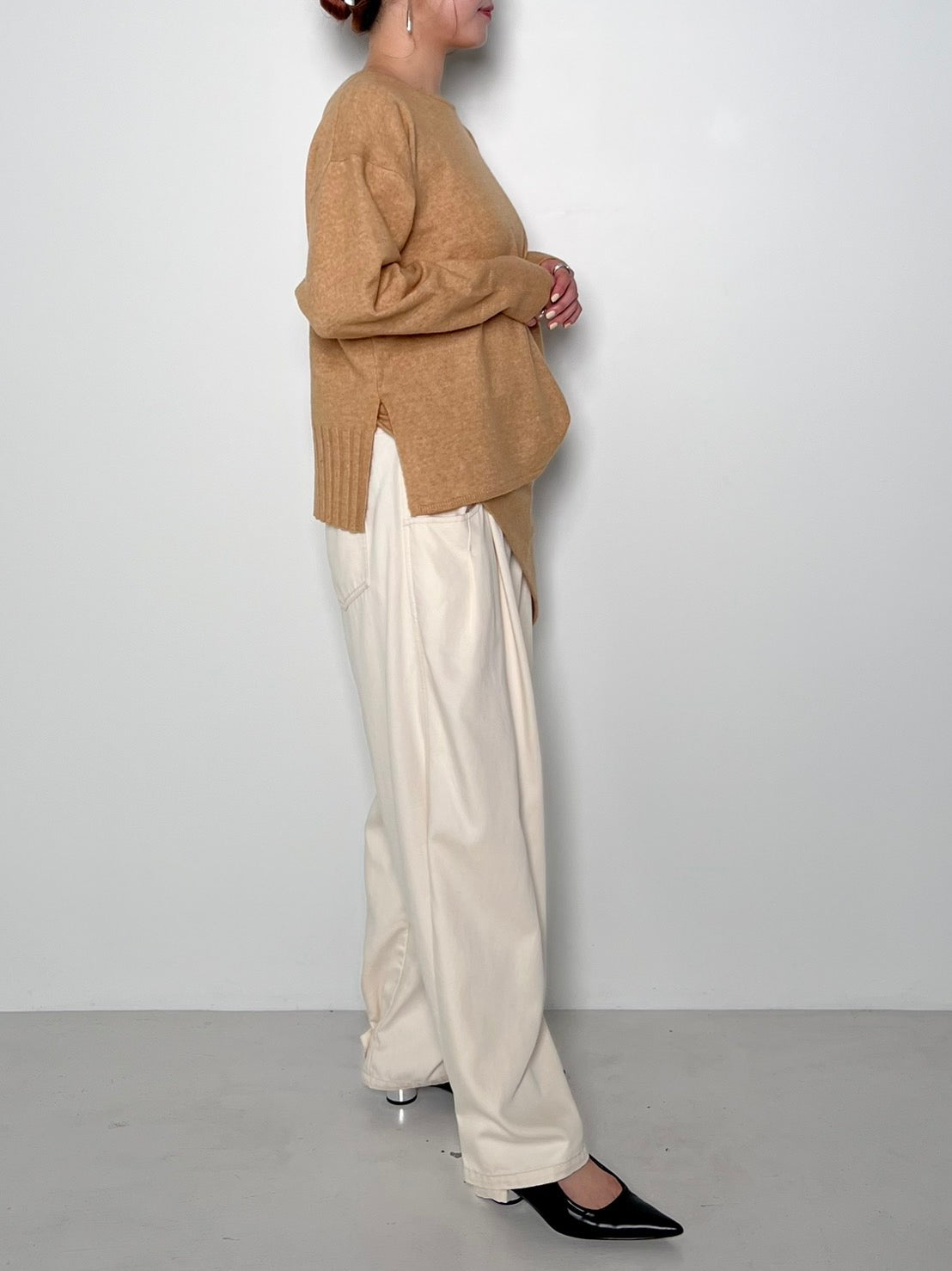 CHIGNON サンカクストールニット 9855-297JR