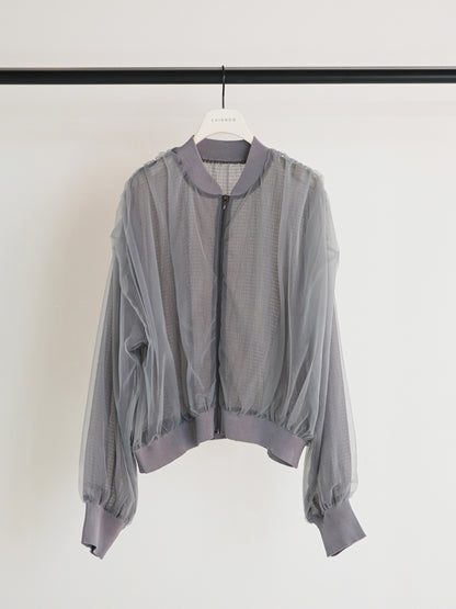 【予約販売】CHIGNON チュールボリュームブルゾン 9861-093GS