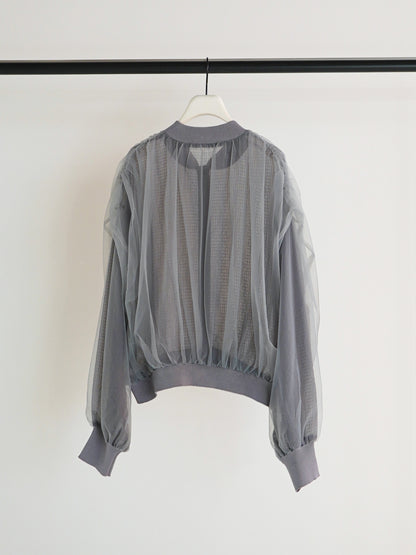 【予約販売】CHIGNON チュールボリュームブルゾン 9861-093GS