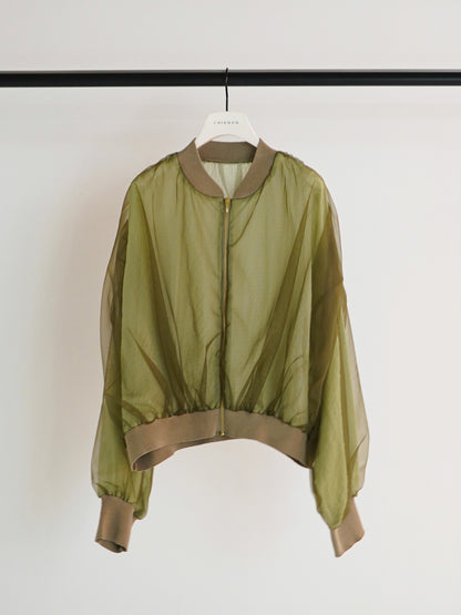 【予約販売】CHIGNON チュールボリュームブルゾン 9861-093GS