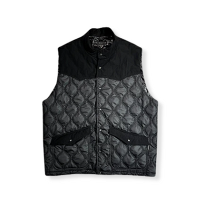 roarguns  CHAIN QUILT VEST 25FGV-01