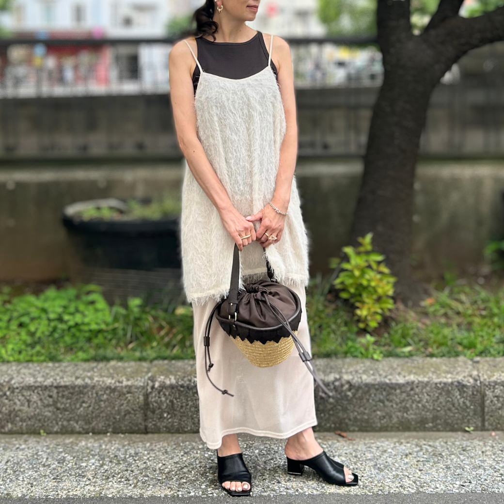 CHIGNON メッシュIラインスカート 2753-400KK