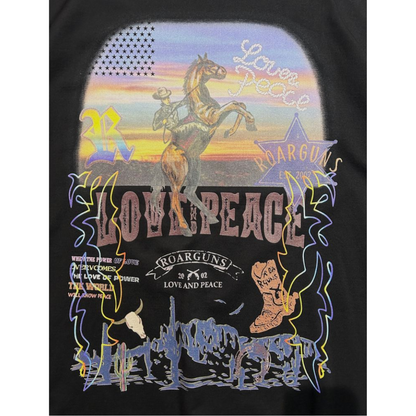 roarguns  25SGT-08 COWBOY PRINT S/S