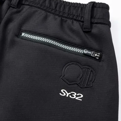 SY32 by SWEET YEARS GOLF DOUBLE MESH KNIT LONG PANTS