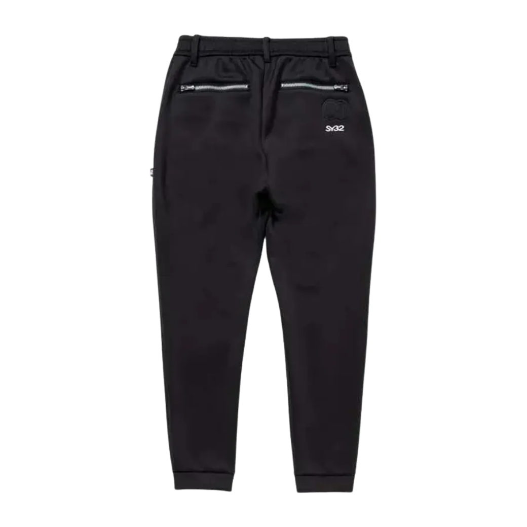 SY32 by SWEET YEARS GOLF DOUBLE MESH KNIT LONG PANTS