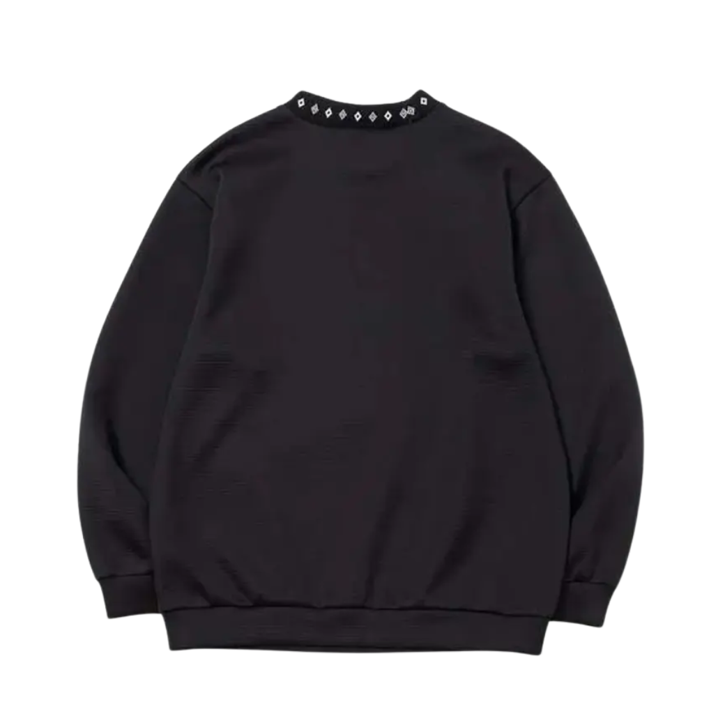 SY32 by SWEET YEARS GOLF DOUBLE MESH KNIT L/S MOCK