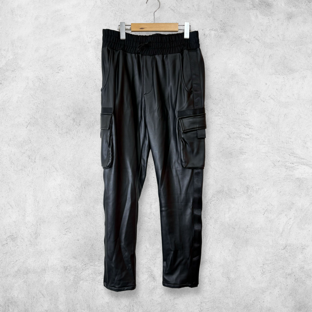 SUPER THANKS ECO LEATHER PANTS