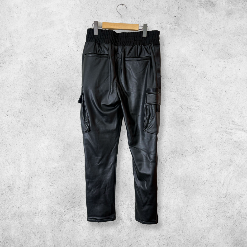 SUPER THANKS ECO LEATHER PANTS