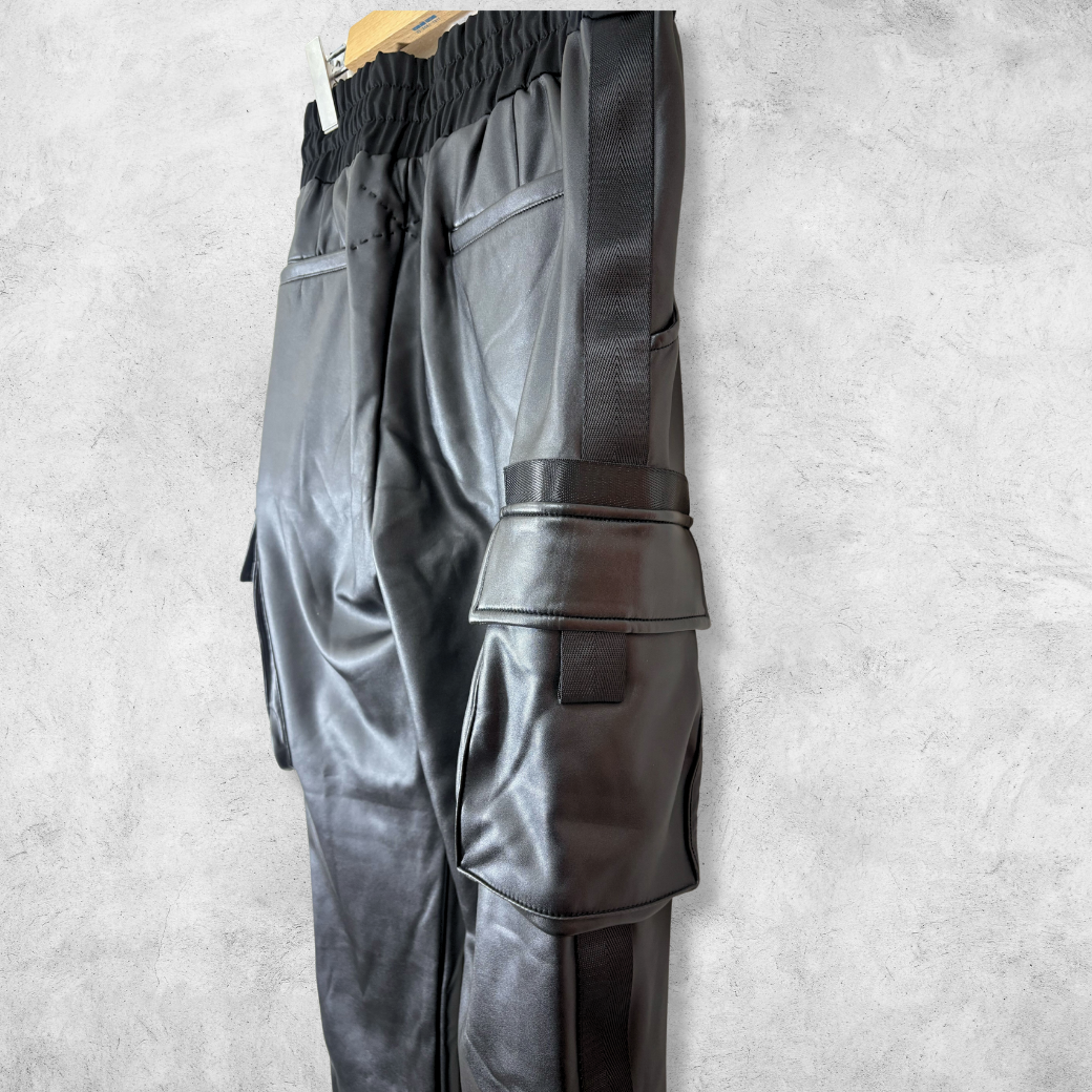 SUPER THANKS ECO LEATHER PANTS