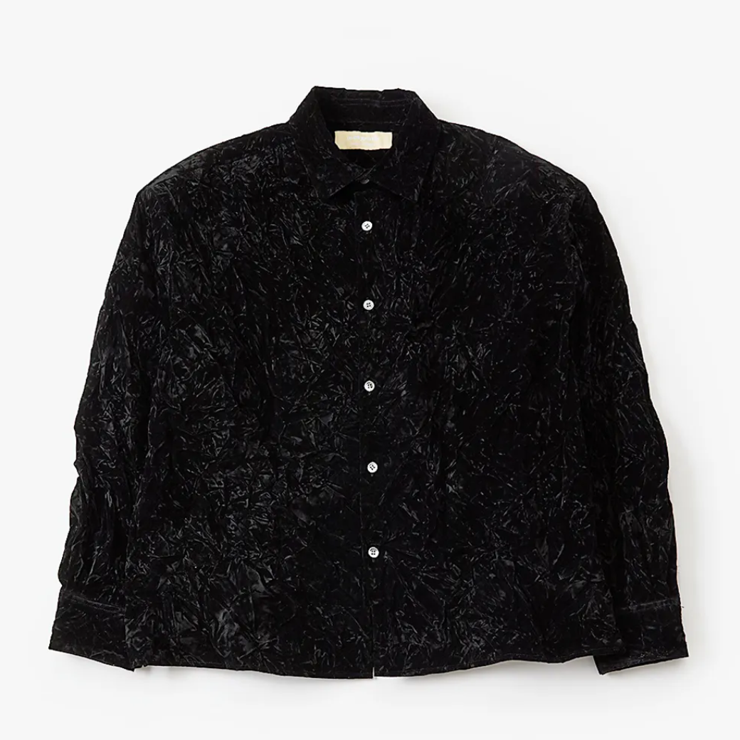 meagratia Flock printed washer shirt