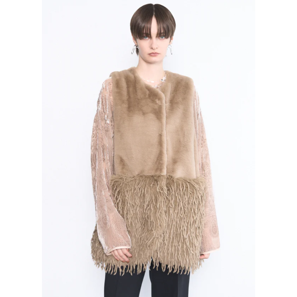 Muel chic Foster fur vest