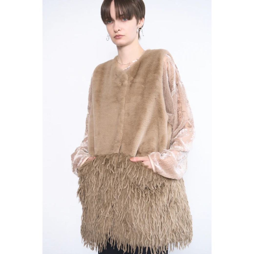 Muel chic Foster fur vest