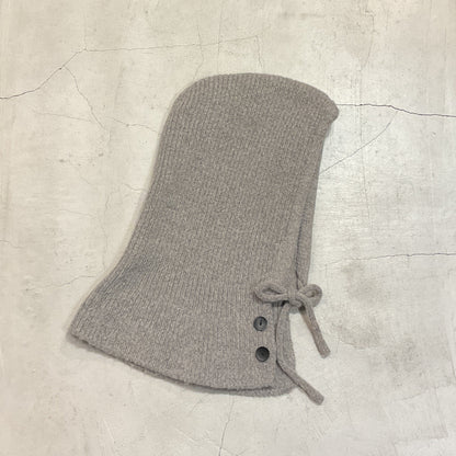 リブ編みニットバラクラバ