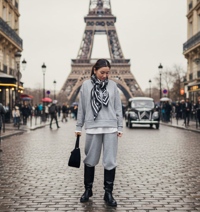 シルクカシミヤ大判ストール