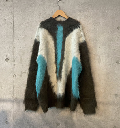 アートブロックシャギーニット