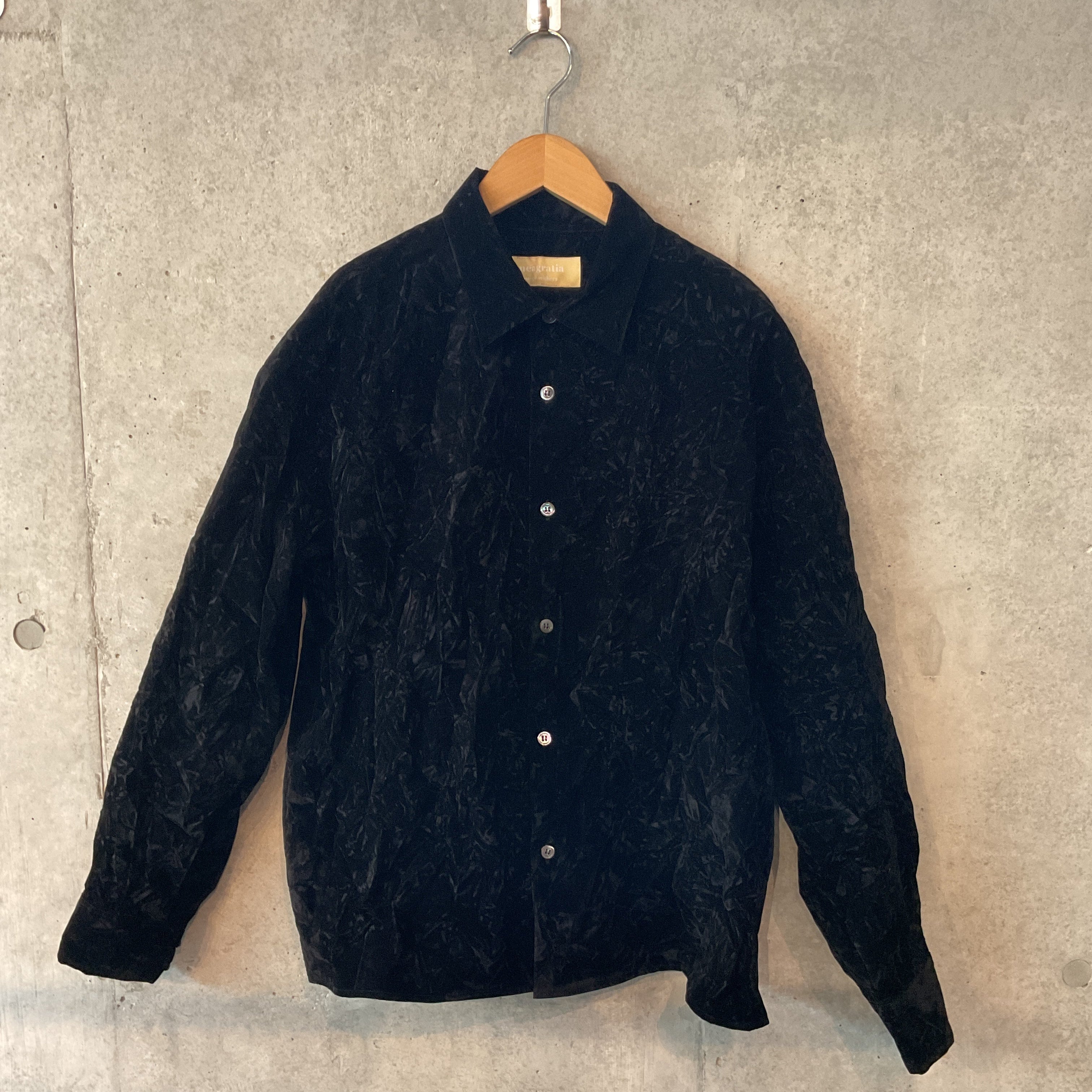 meagratia Flock printed washer shirt