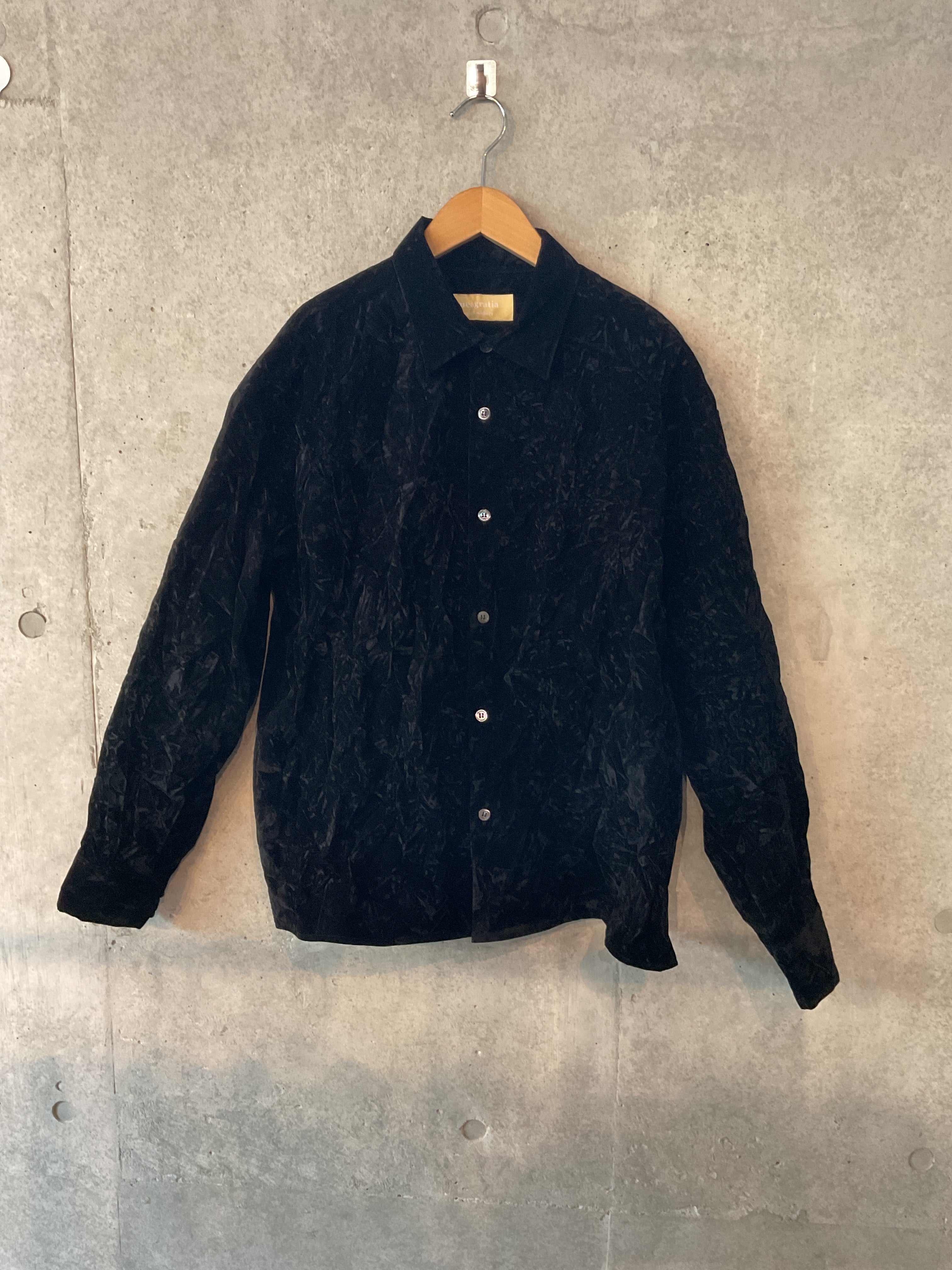 meagratia Flock printed washer shirt