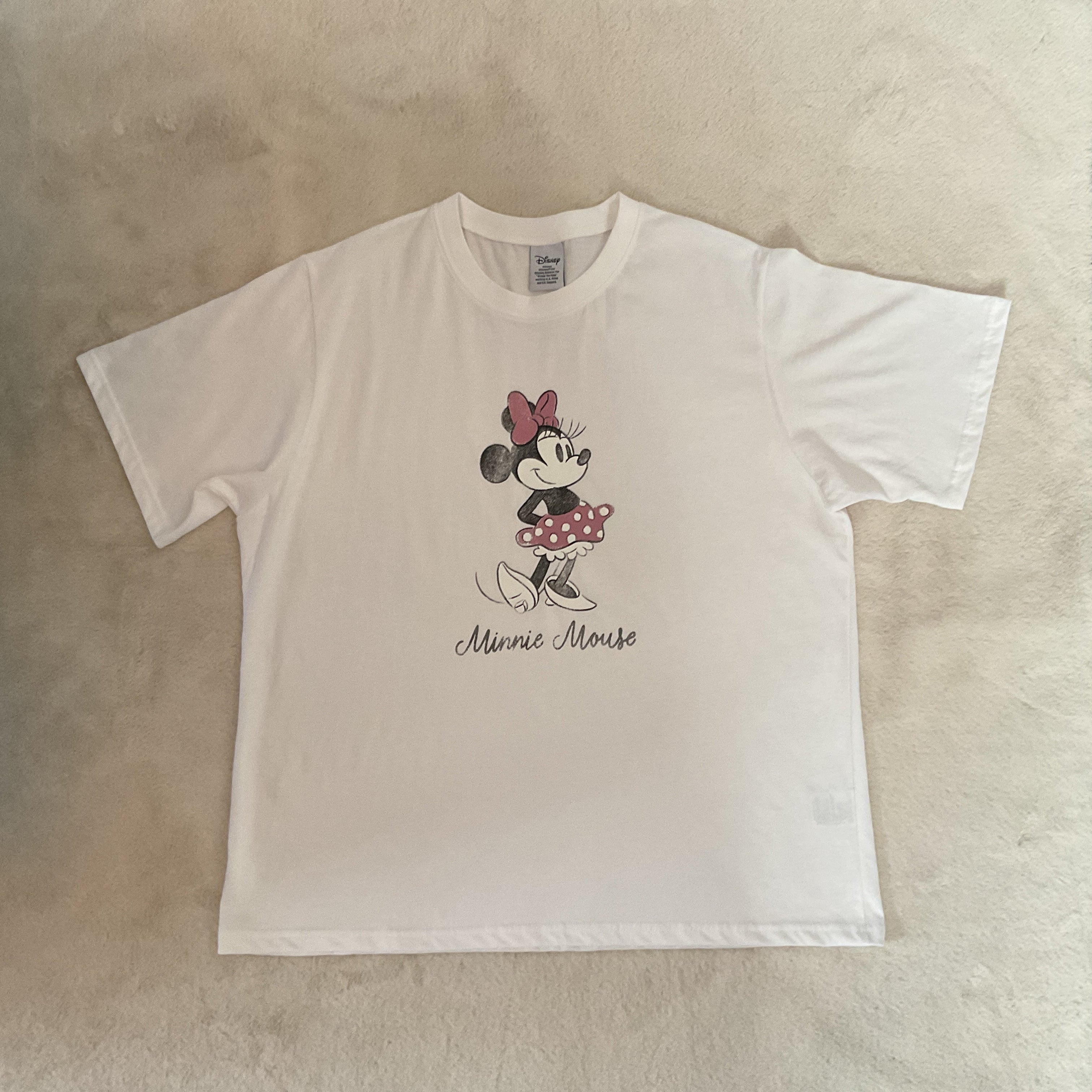 ミニーヴィンテージ風Tシャツ