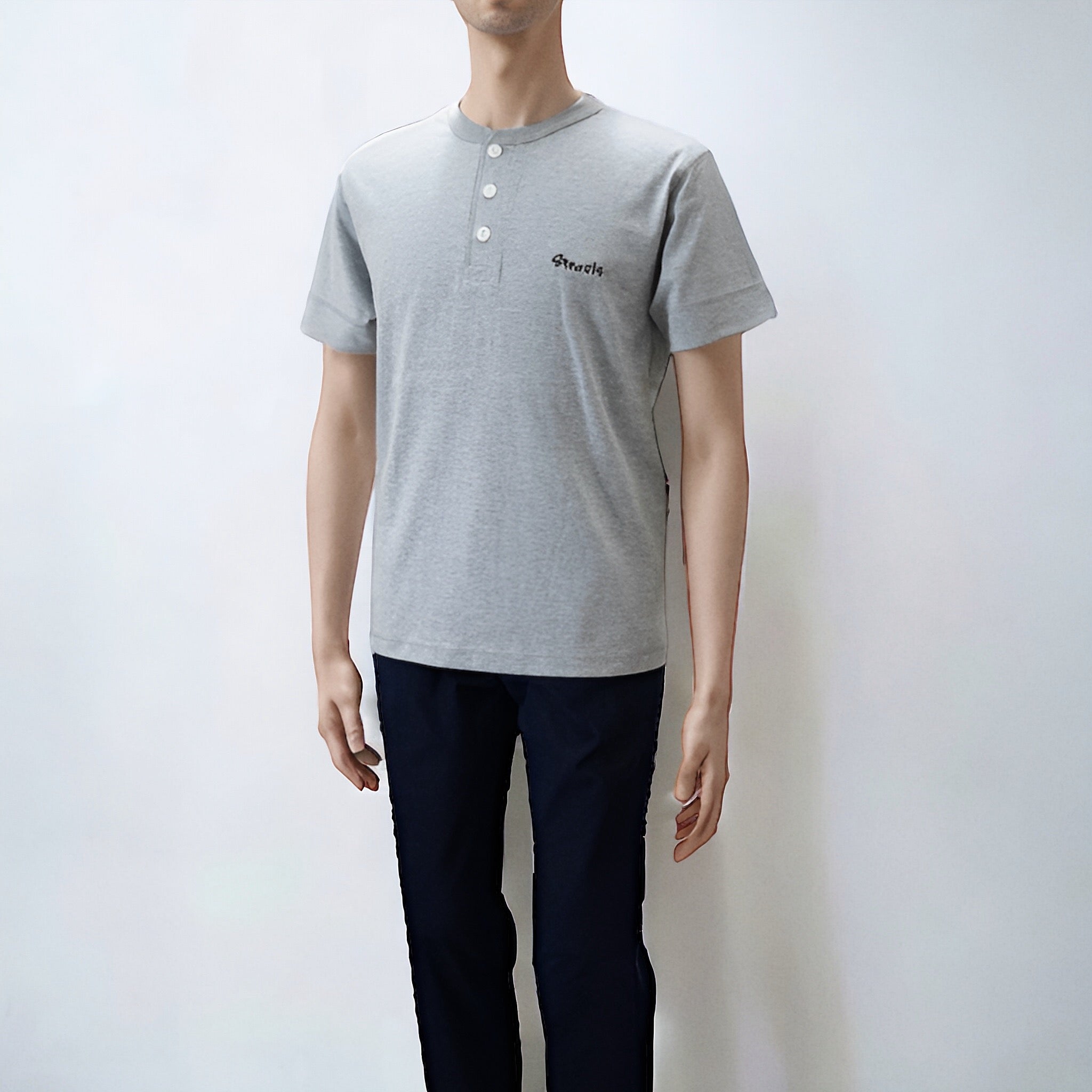 SPRAWLS Henry neck Logo tee SSL-531