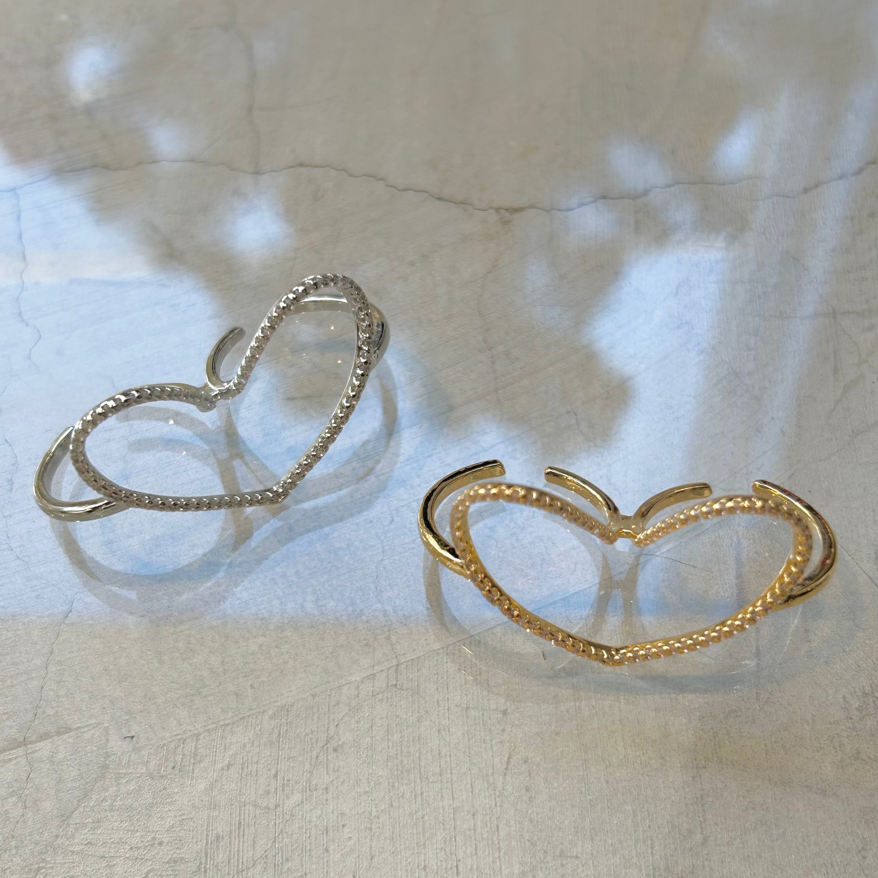 ハートツーフインガーリング