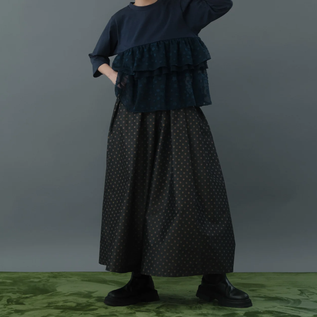 Kittle DOT FLARE SKIRT/K256-65101