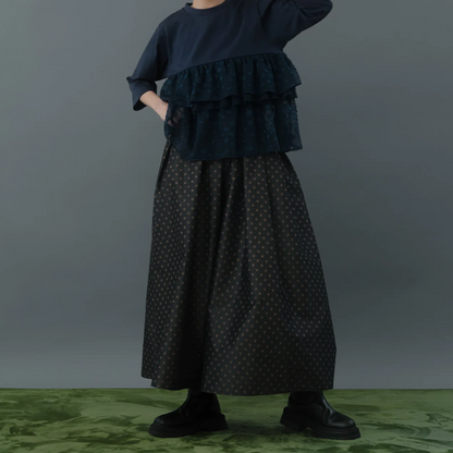 Kittle DOT FLARE SKIRT/K256-65101